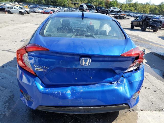 2HGFC2F76JH524026 - 2018 HONDA CIVIC EX BLUE photo 6