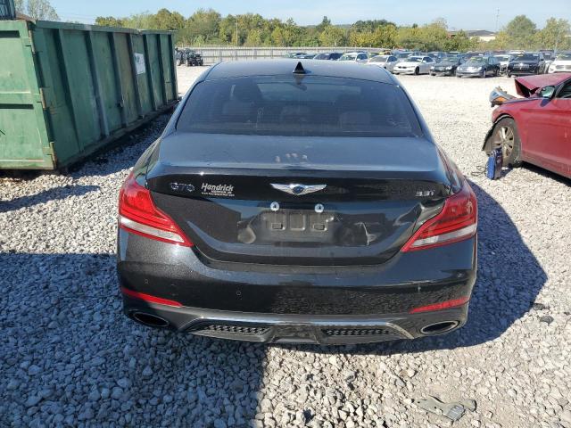 KMTG74LE7KU014239 - 2019 GENESIS G70 ELITE BLACK photo 6