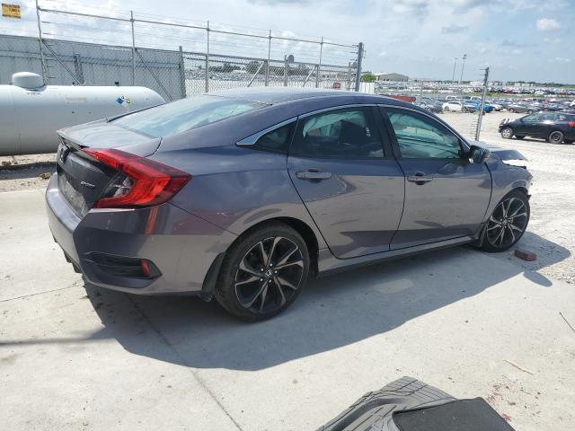 19XFC2F81LE006587 - 2020 HONDA CIVIC SPORT Сұр фото 3