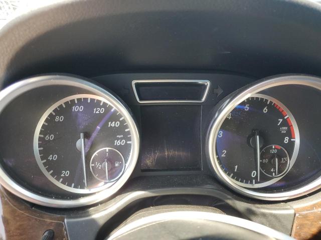 4JGDA5HBXCA015813 - 2012 MERCEDES-BENZ ML 350 4MATIC BLACK photo 9