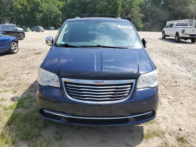 2C4RC1CG7ER200125 - 2014 CHRYSLER TOWN & COU TOURING L BLUE photo 5