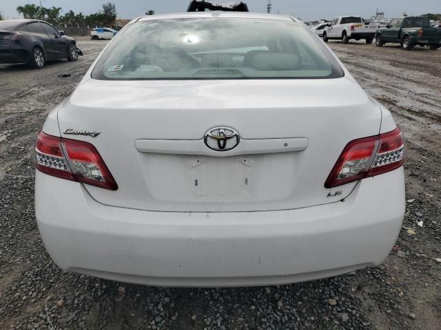 4T1BF3EK2AU576553 - 2010 TOYOTA CAMRY BASE თეთრი ფოტო 6