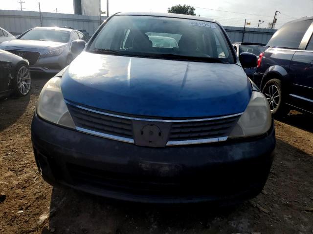 3N1BC13E77L447602 - 2007 NISSAN VERSA S BLUE photo 5