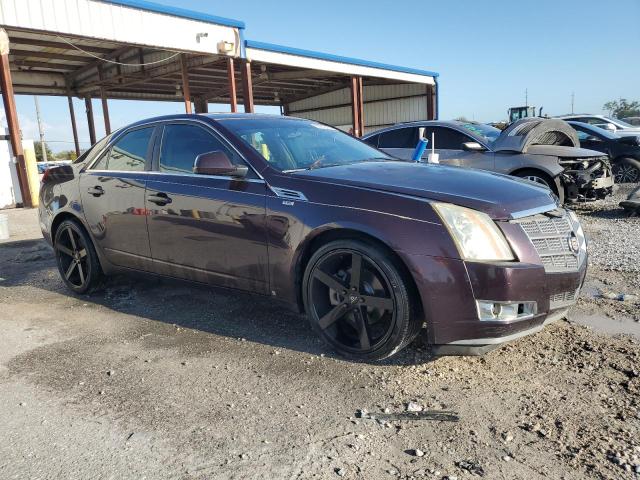 1G6DF577480184857 - 2008 CADILLAC CTS PURPLE photo 4