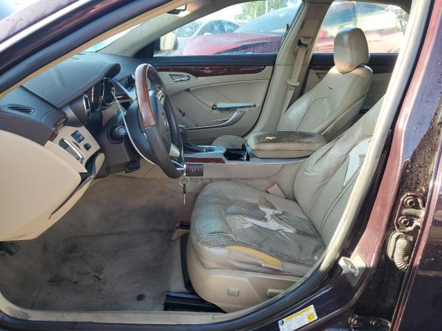 1G6DF577480184857 - 2008 CADILLAC CTS PURPLE photo 7