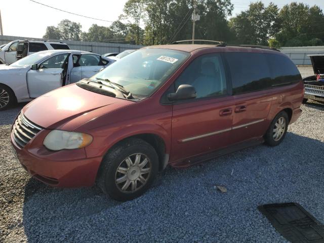 2A4GP54L47R262643 - 2007 CHRYSLER TOWN & COU TOURING BURGUNDY photo 1