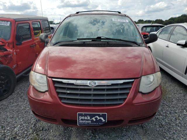 2A4GP54L47R262643 - 2007 CHRYSLER TOWN & COU TOURING BURGUNDY photo 5