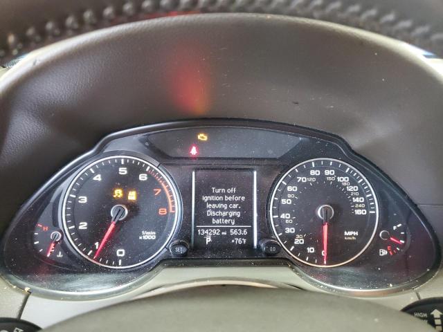 WA1LFAFP8DA065484 - 2013 AUDI Q5 PREMIUM PLUS ვერცხლისფერი ფოტო 9