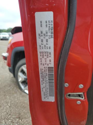 3C4NJDCB3KT826659 - 2019 JEEP COMPASS LIMITED RED photo 14