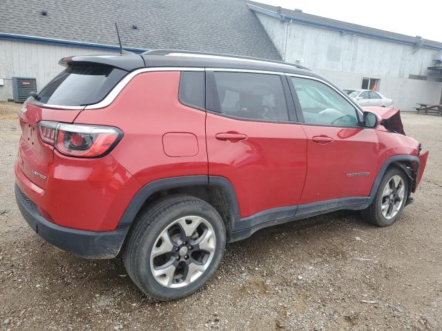 3C4NJDCB3KT826659 - 2019 JEEP COMPASS LIMITED RED photo 3