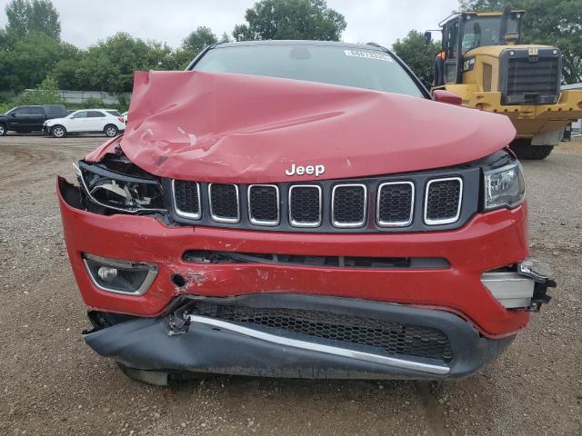 3C4NJDCB3KT826659 - 2019 JEEP COMPASS LIMITED RED photo 5