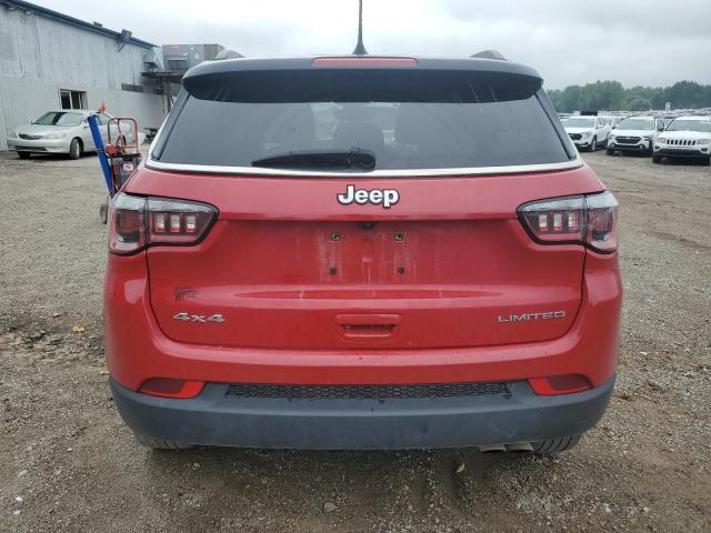 3C4NJDCB3KT826659 - 2019 JEEP COMPASS LIMITED RED photo 6