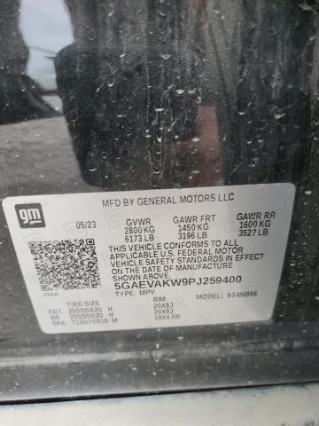 5GAEVAKW9PJ259400 - 2023 BUICK ENCLAVE ESSENCE Czarny zdjęcie 13