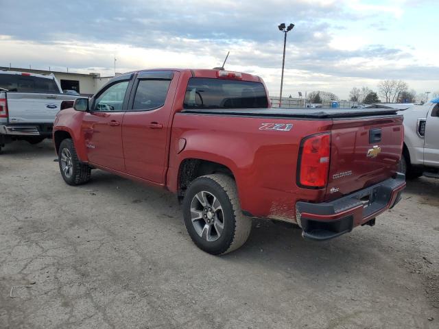 1GCGTCE38F1167476 - 2015 CHEVROLET COLORADO Z71 BURGUNDY photo 2