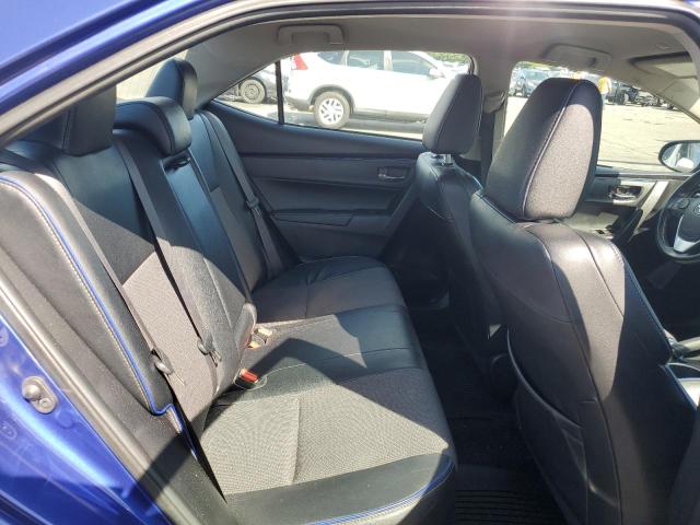 2T1BURHE0KC158803 - 2019 TOYOTA COROLLA L BLUE photo 10