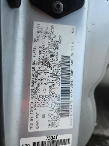 5TFUU4EN9BX015091 - 2011 TOYOTA TACOMA ACCESS CAB Gümüş foto 12