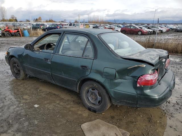 1Y1SK52872Z411893 - 2002 CHEVROLET GEO PRIZM BASE GREEN photo 2