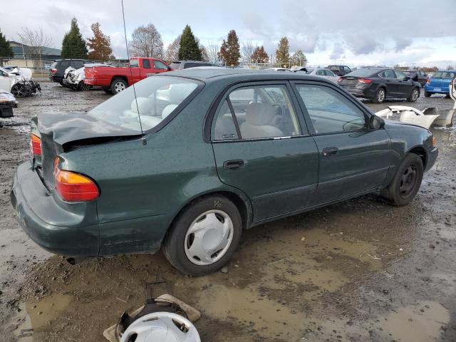 1Y1SK52872Z411893 - 2002 CHEVROLET GEO PRIZM BASE GREEN photo 3