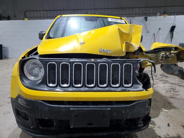 ZACCJBATXGPC78956 - 2016 JEEP RENEGADE SPORT YELLOW photo 10
