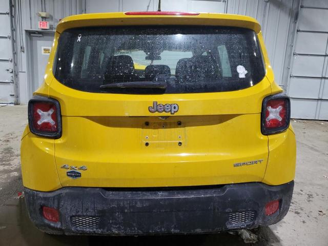 ZACCJBATXGPC78956 - 2016 JEEP RENEGADE SPORT YELLOW photo 11