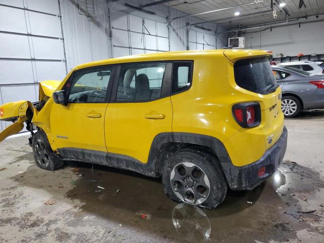 ZACCJBATXGPC78956 - 2016 JEEP RENEGADE SPORT YELLOW photo 4