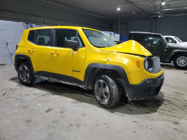 ZACCJBATXGPC78956 - 2016 JEEP RENEGADE SPORT YELLOW photo 8