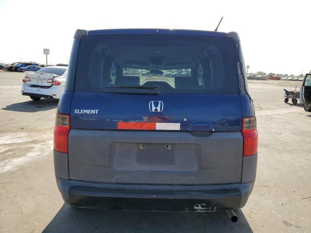 5J6YH285X3L018252 - 2003 HONDA ELEMENT EX BLUE photo 6