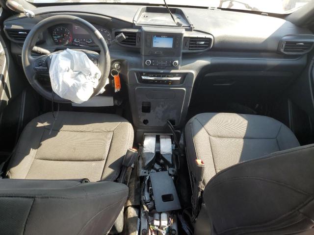 1FM5K8AB0MGA64448 - 2021 FORD EXPLORER POLICE INTERCEPTOR Plata foto 8