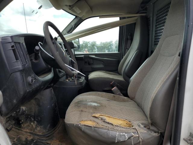 1GCWGFCA3C1110245 - 2012 CHEVROLET EXPRESS G2 WHITE photo 7