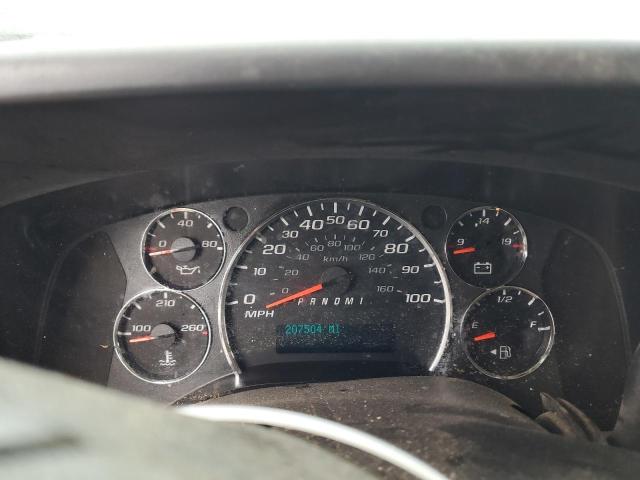 1GCWGFCA3C1110245 - 2012 CHEVROLET EXPRESS G2 WHITE photo 9