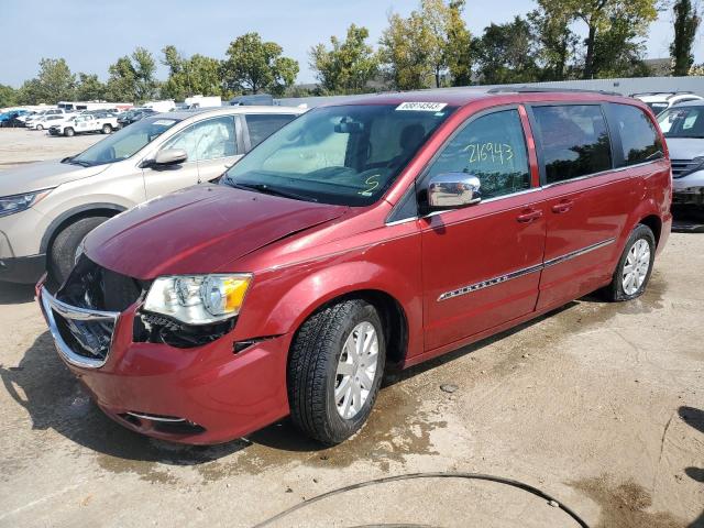 2A4RR8DG5BR703745 - 2011 CHRYSLER TOWN & COU TOURING L RED photo 1