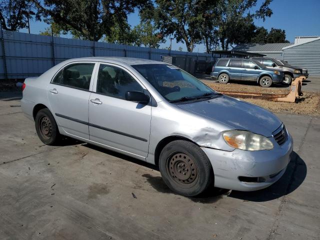 1NXBR32E45Z392694 - 2005 TOYOTA COROLLA CE SILVER photo 4