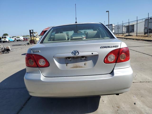 1NXBR32E45Z392694 - 2005 TOYOTA COROLLA CE SILVER photo 6