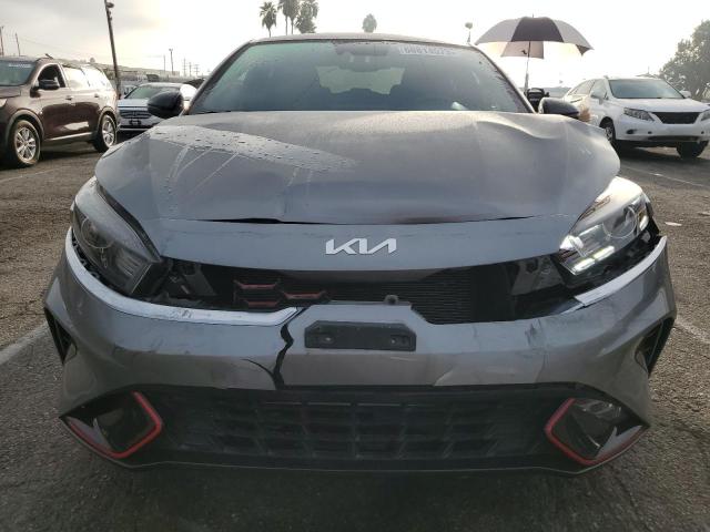 3KPF54AD9NE433173 - 2022 KIA FORTE GT LINE GRAY photo 5