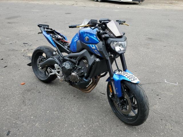 JYARN33E0GA009430 - 2016 YAMAHA FZ09 BLUE photo 1