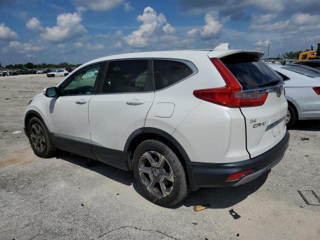 7FARW1H84KE016801 - 2019 HONDA CR-V EXL WHITE photo 2