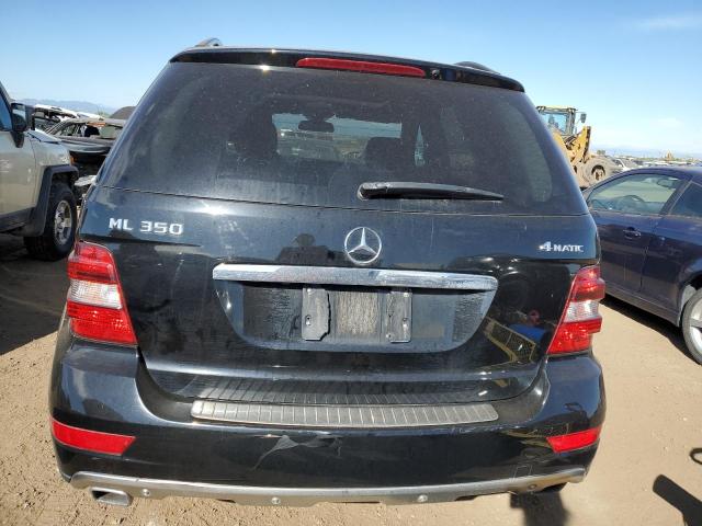 4JGBB8GB9BA734458 - 2011 MERCEDES-BENZ ML 350 4MATIC BLACK photo 6