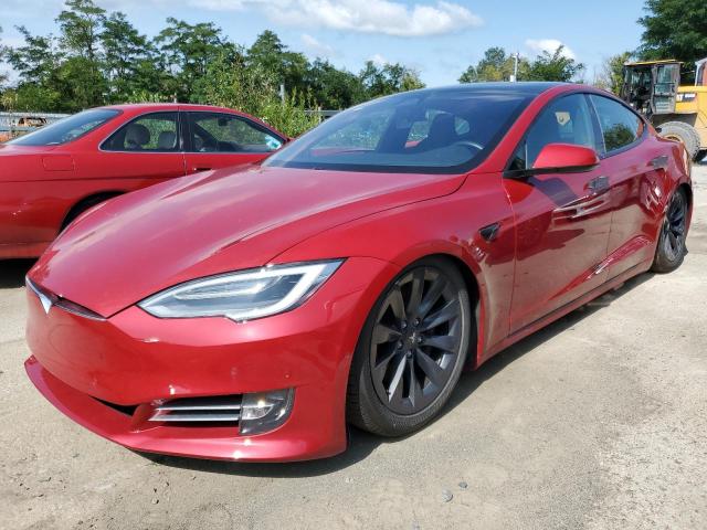 5YJSA1E23KF311772 - 2019 TESLA MODEL S Կարմիր լուսանկար 1