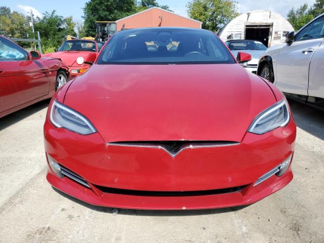 5YJSA1E23KF311772 - 2019 TESLA MODEL S Կարմիր լուսանկար 5