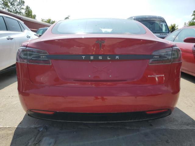 5YJSA1E23KF311772 - 2019 TESLA MODEL S Կարմիր լուսանկար 6