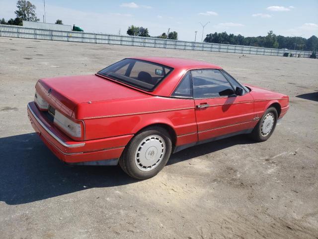 1G6VS3383MU125272 - 1991 CADILLAC ALLANTE RED photo 3