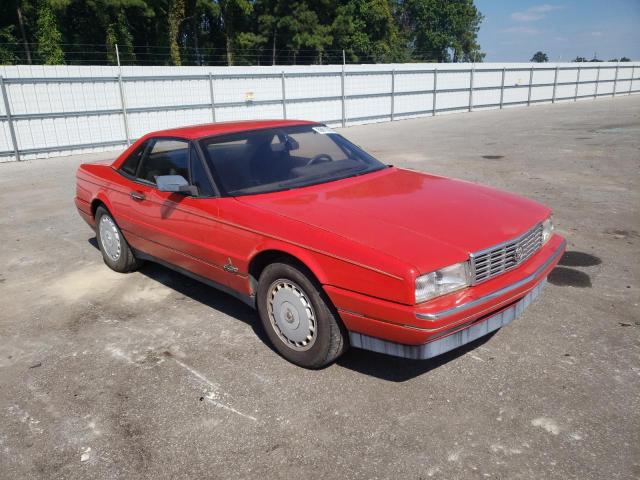 1G6VS3383MU125272 - 1991 CADILLAC ALLANTE RED photo 4