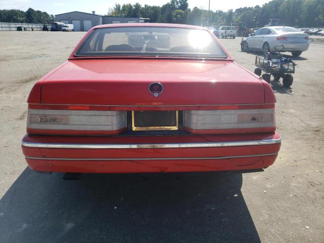 1G6VS3383MU125272 - 1991 CADILLAC ALLANTE RED photo 6