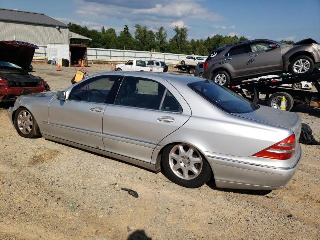 WDBNG70J71A180073 - 2001 MERCEDES-BENZ S 430 SILVER photo 2