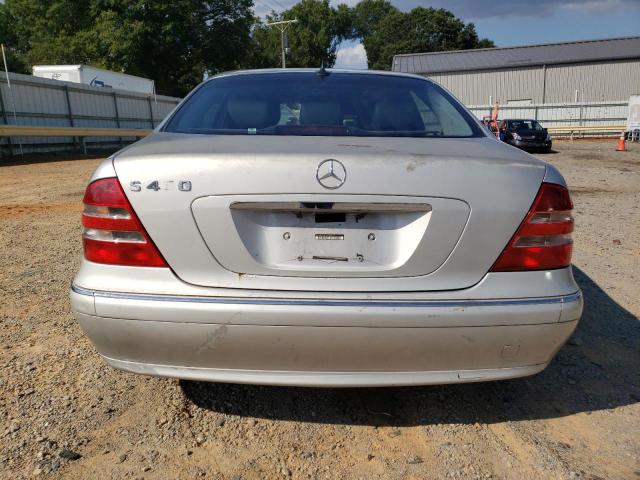 WDBNG70J71A180073 - 2001 MERCEDES-BENZ S 430 SILVER photo 6