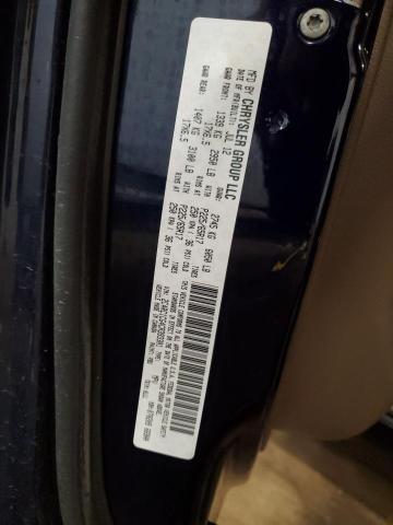 2C4RC1CG4CR393301 - 2012 CHRYSLER TOWN & COU TOURING L BLUE photo 14