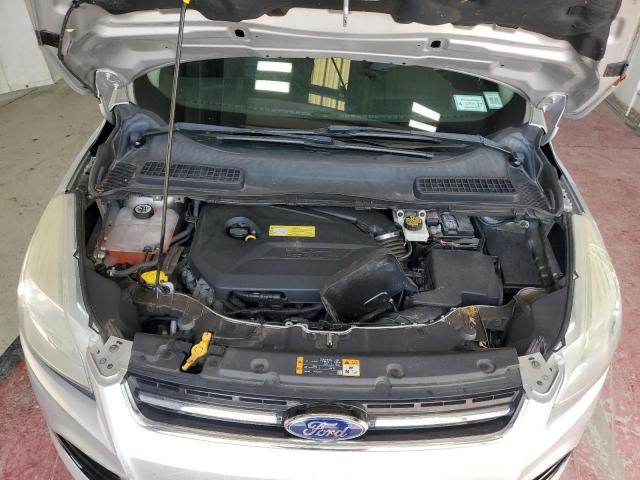 1FMCU9HX5DUD50869 - 2013 FORD ESCAPE SEL SILVER photo 12