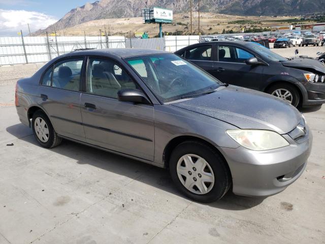 2HGES16385H620784 - 2005 HONDA CIVIC DX VP SILVER photo 4