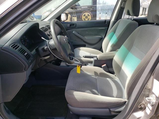 2HGES16385H620784 - 2005 HONDA CIVIC DX VP 银色 照片 7