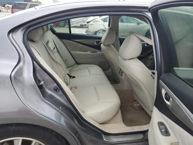 JN1BV7AP3FM344151 - 2015 INFINITI Q50 BASE GRAY photo 10